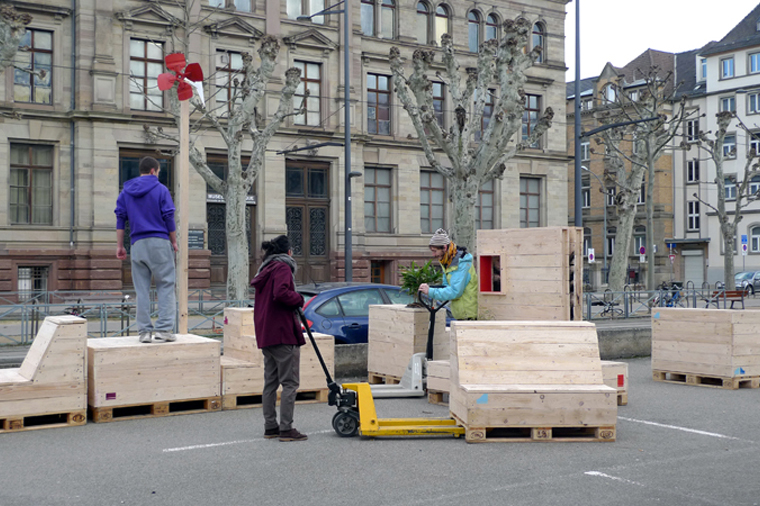 re-arranging // a nous le parking // image courtesy collectif etc